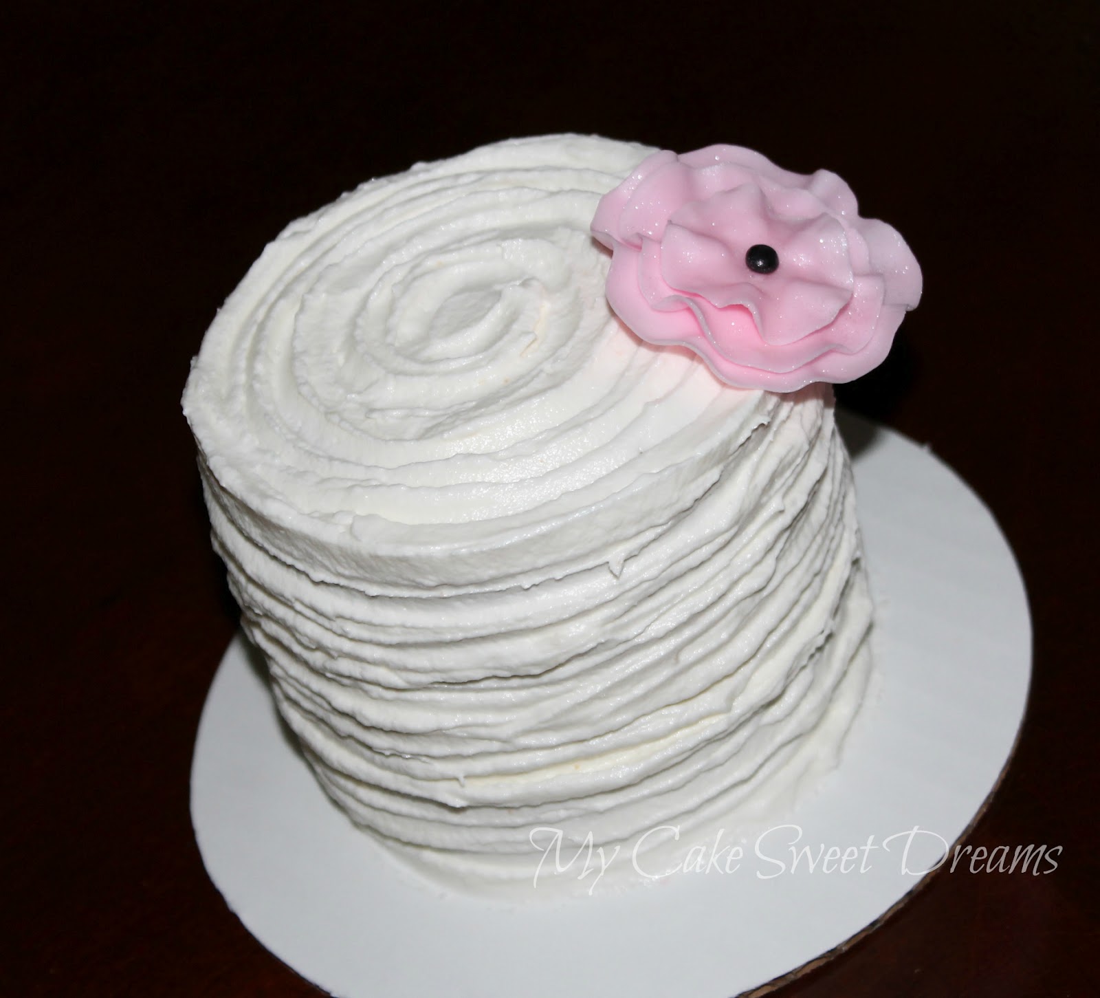 My Cake Sweet Dreams: White Birthday Cake